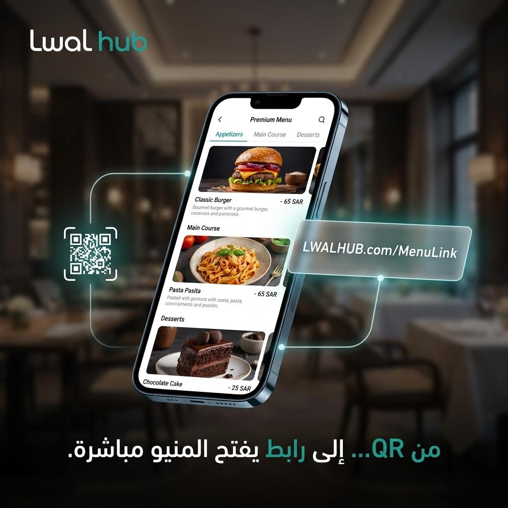 A guest browsing a restaurant's digital menu